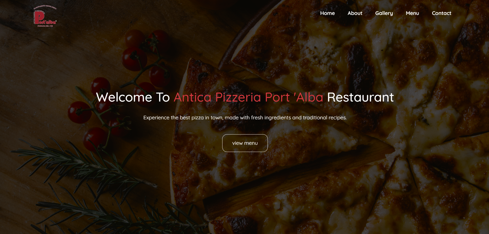 Antica Pizzeria Port 'Alba